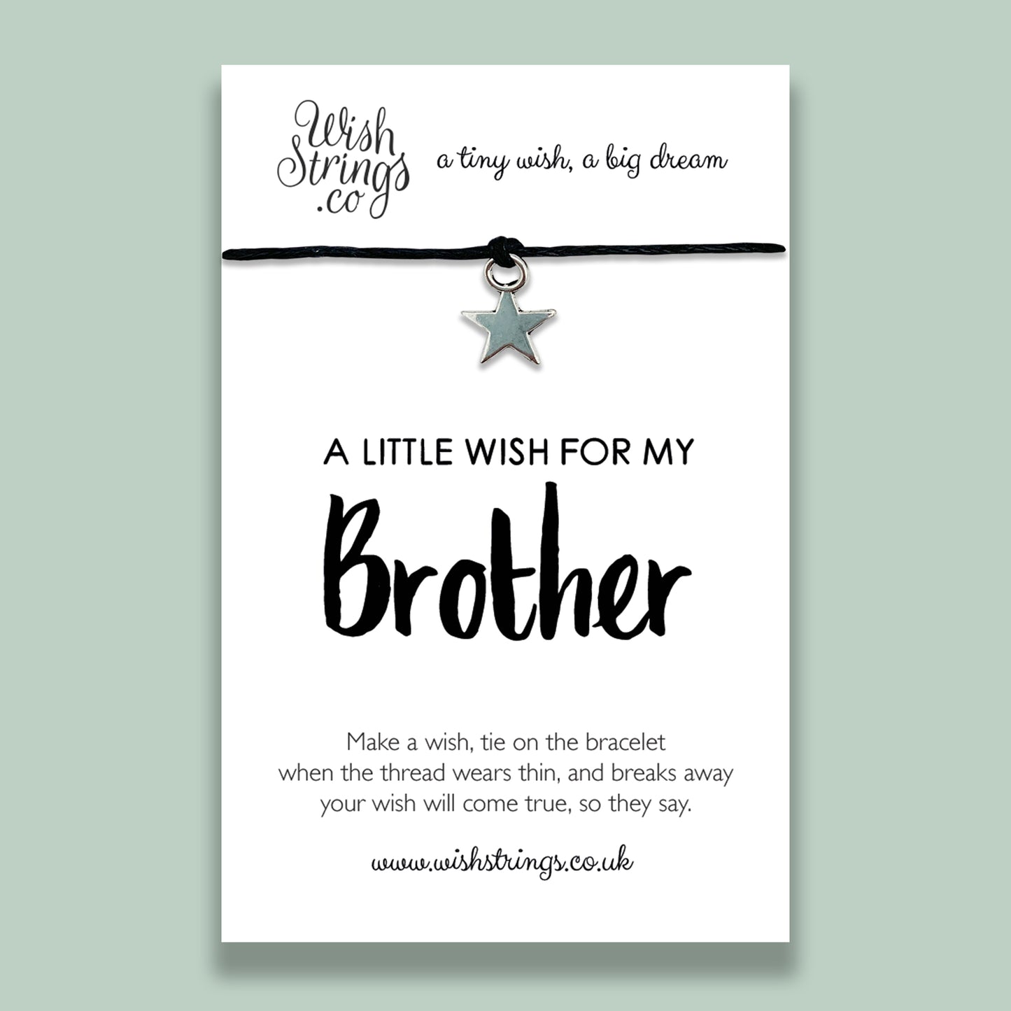 Little Wish Brother - WishStrings Wish Bracelet