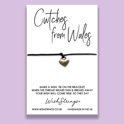 Cwtches from Wales  - WishStrings Wish Bracelet | Welsh Gift