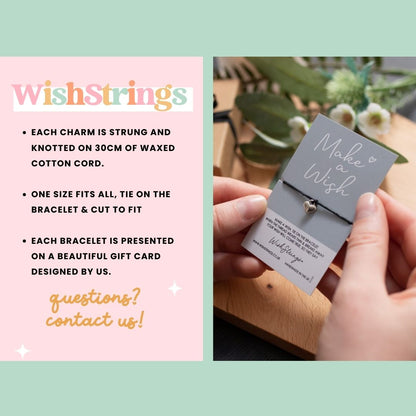 A Big Hug - WishStrings Wish Bracelet  - Friendship Bracelet with Quote Card | Letterbox Hug
