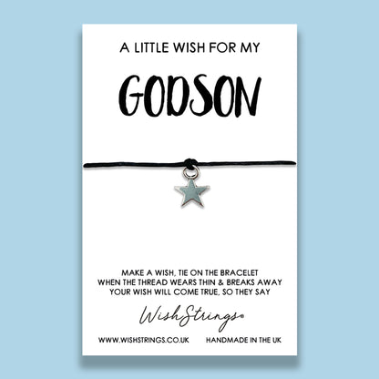 Little Wish Godson - WishStrings Wish Bracelet