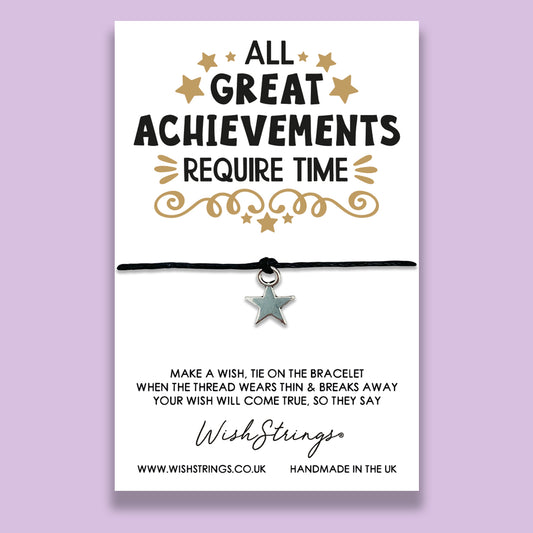 Great Achievements - WishStrings Wish Bracelet