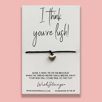 I Think You're Lush - WishStrings Wish Bracelet