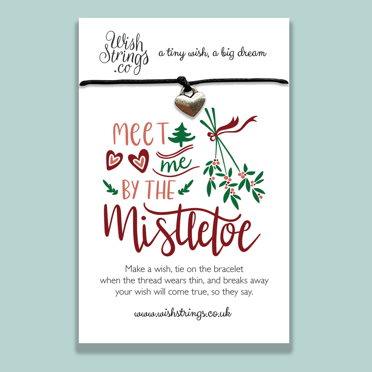 Mistletoe - WishStrings Wish Bracelet