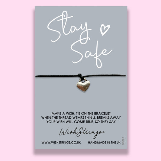 Stay Safe - WishStrings Wish Bracelet