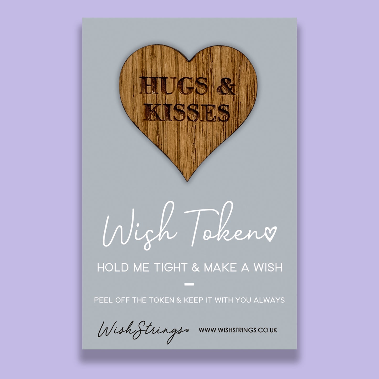 Hugs & Kisses - Wish Token - Keepsake Token